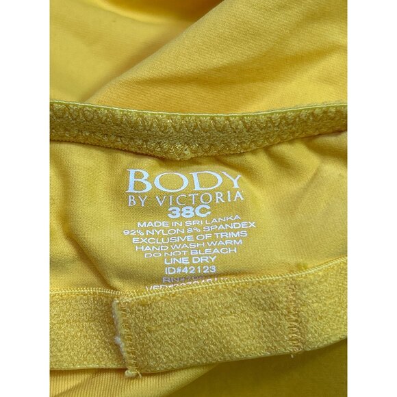 Victorias Secret Yellow Camisole With Built-In Bra 38C NWT - Picture 7 of 8
